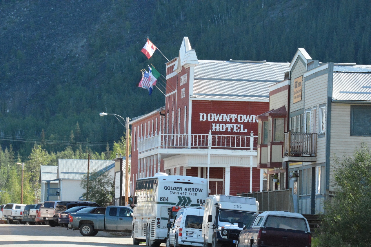 The Downtown Hotel in the Yukon's Dawson City
