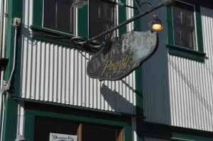 Bombay Peggy's bar in Dawson City, Yukon