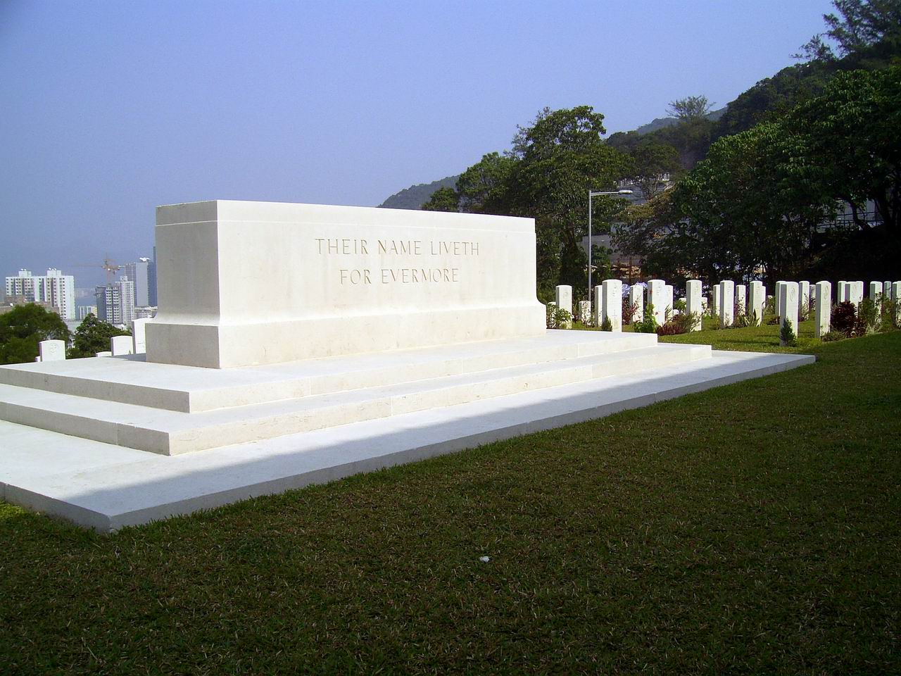 Sai Wan War Cemetery Hong Kong