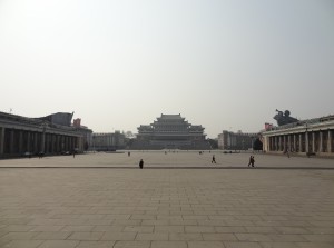 Kim Il-sung Square in Pyongyang