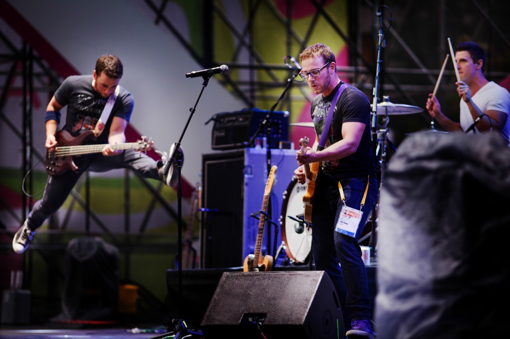 Above: Speed Control rocks out at PANAMANIA (Photo: Ryan Edwardson Photography)