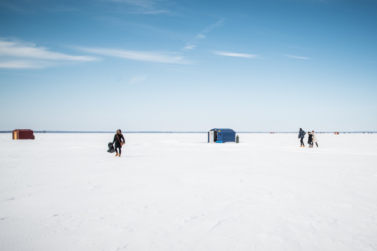 Ontario ice fishing